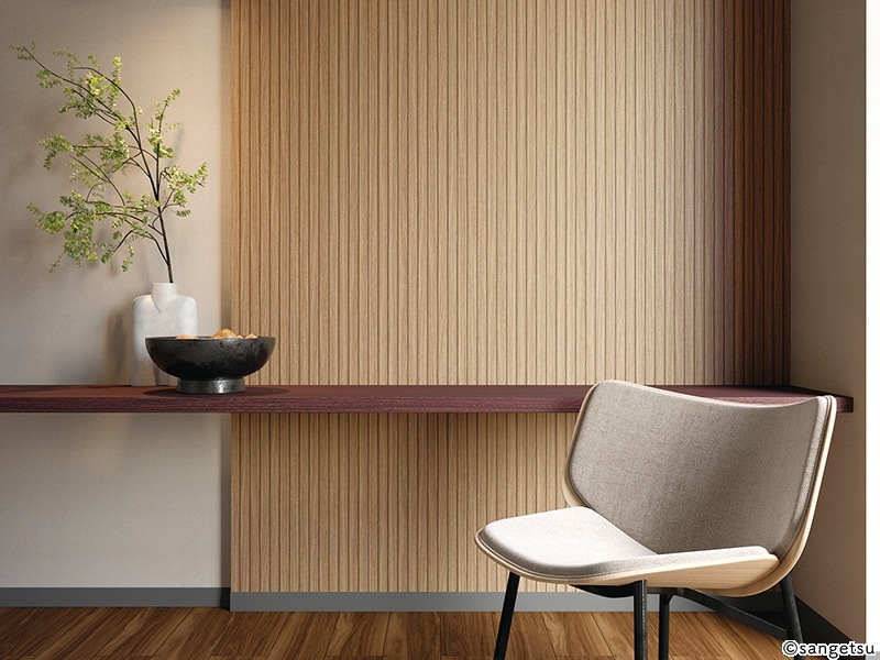 欄間Ｆ　2枚セット サンゲツ FE76611 木目調 【15m/30m/道具付/道具無】選択 生のり