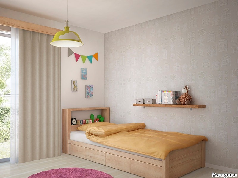 サンゲツ FE76862 蓄光 【15m/30m/道具付/道具無】選択 生のり付き壁紙