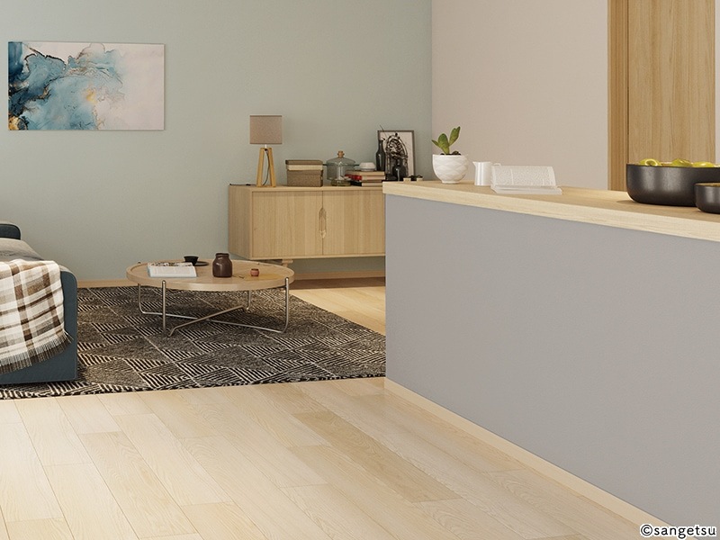 サンゲツ FE76107 アクアトーン カラー 石目調 【15m/30m/道具付/道具