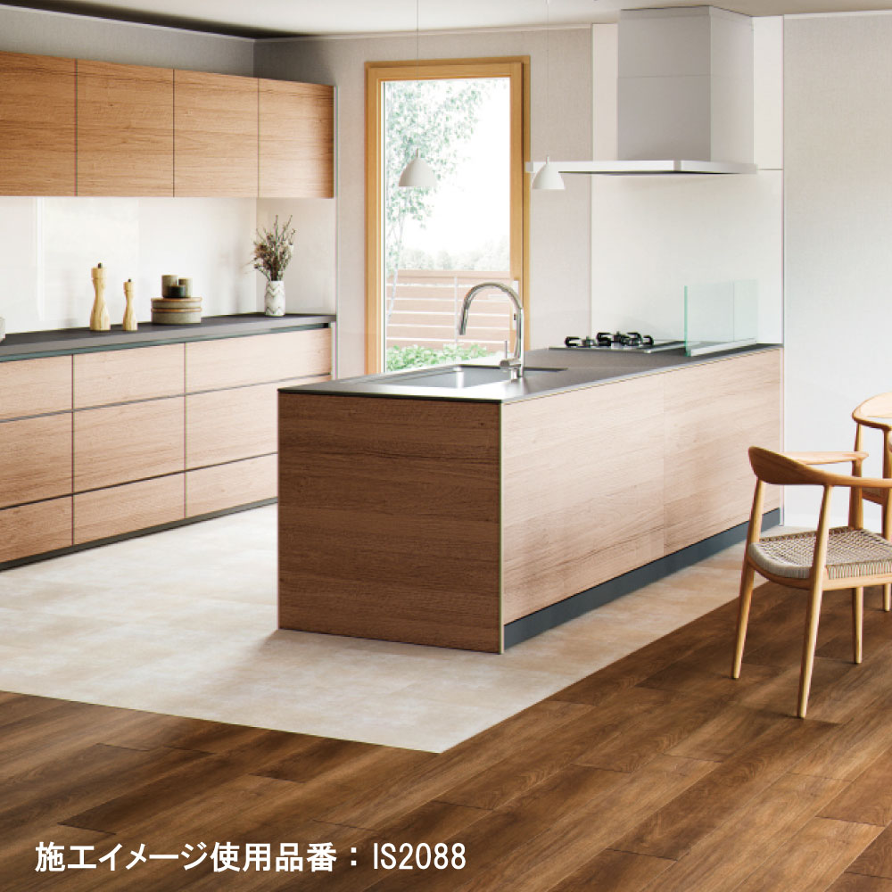 フロアタイル　３ケース サンゲツ フロアタイル アンティークタイル IS-2089/IS-2090