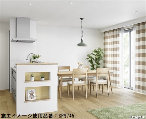 サンゲツ 石目調 21色 SP9725～SP9745 【15m/30m/道具付/道具無