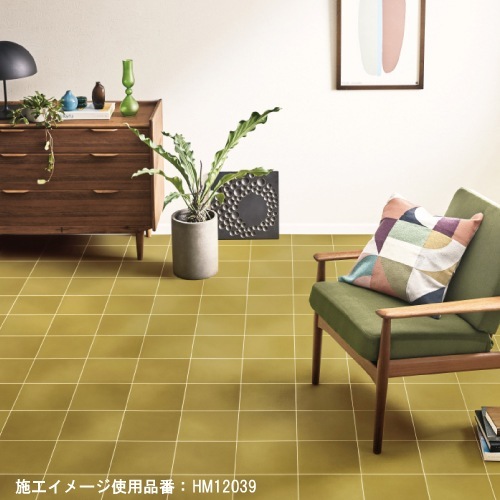 サンゲツ HM12037～ クッションフロア 9色 石目調 1.8mm厚 182cm