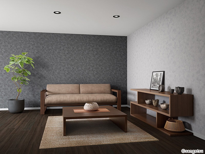 たらこまる サンゲツ RE55622 コンクリート・ストーン グレー【15m/30m/道具付