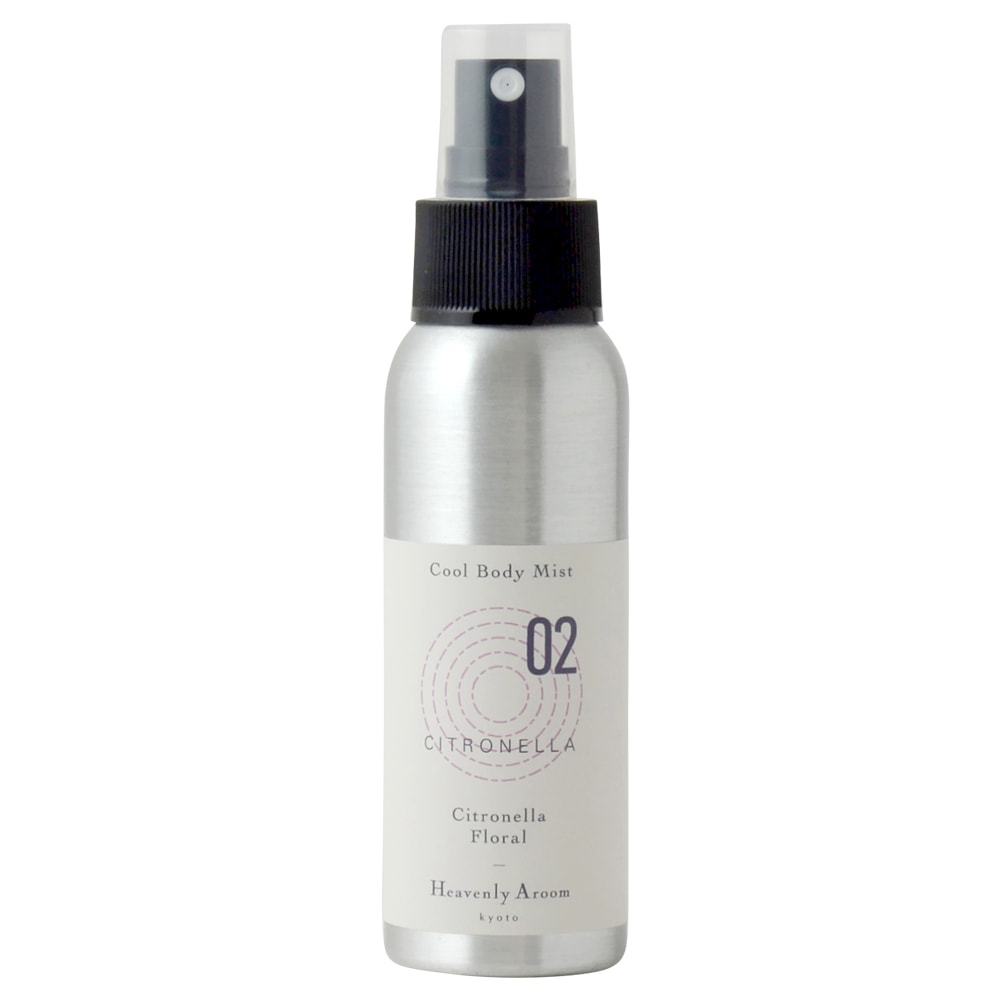 Heavenly Aroom クールボディミスト CITRONELLA 02 シトロネラフローラル 80ml