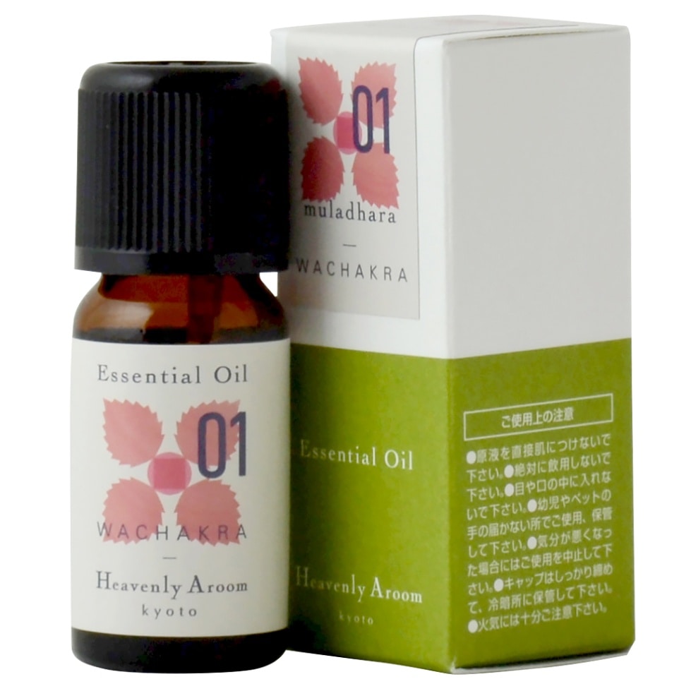 Heavenly Aroom エッセンシャルオイル WACHAKRA 01 ムーラダーラ 10ml