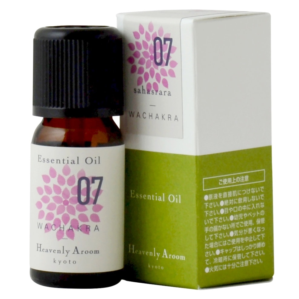 Heavenly Aroom エッセンシャルオイル WACHAKRA 07 サハスラーラ 10ml