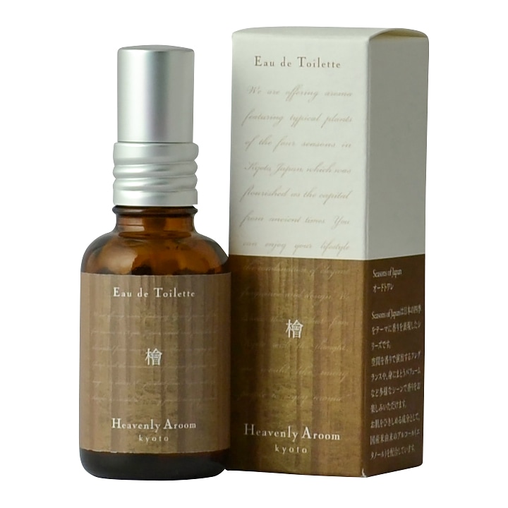 Heavenly Aroom オードトワレ Seasons of Japan 檜 30ml【新仕様・トップキャップ】