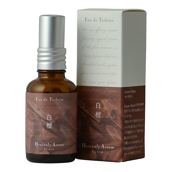 Heavenly Aroom オードトワレ Seasons of Japan 白檀 30ml【新仕様・トップキャップ】