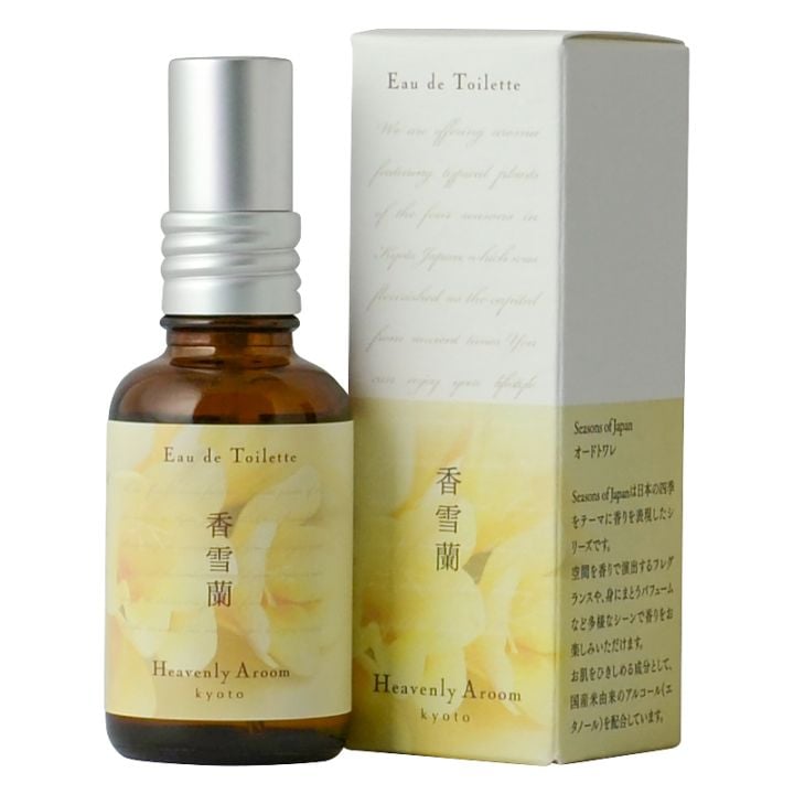 Heavenly Aroom オードトワレ Seasons of Japan 香雪蘭(フリージア) 30ml【新仕様・トップキャップ】