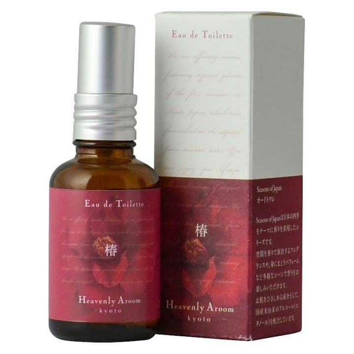 Heavenly Aroom オードトワレ Seasons of Japan 椿 30ml【新仕様・トップキャップ】
