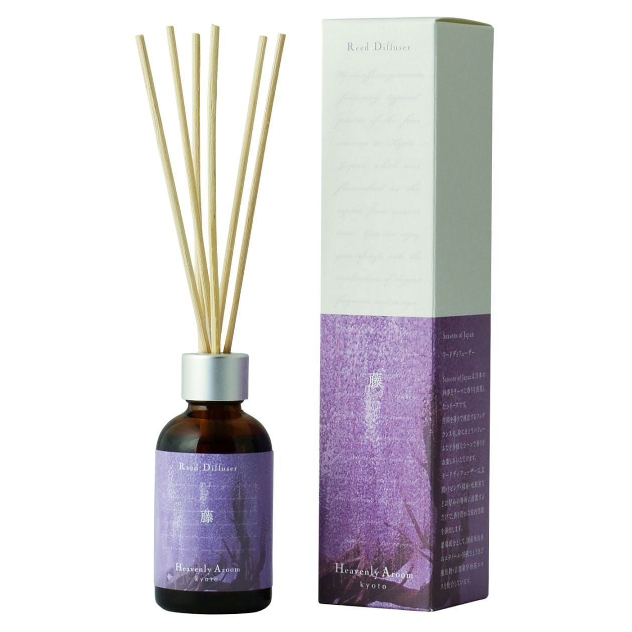 Heavenly Aroom リードディフューザー Seasons of Japan 藤 50ml