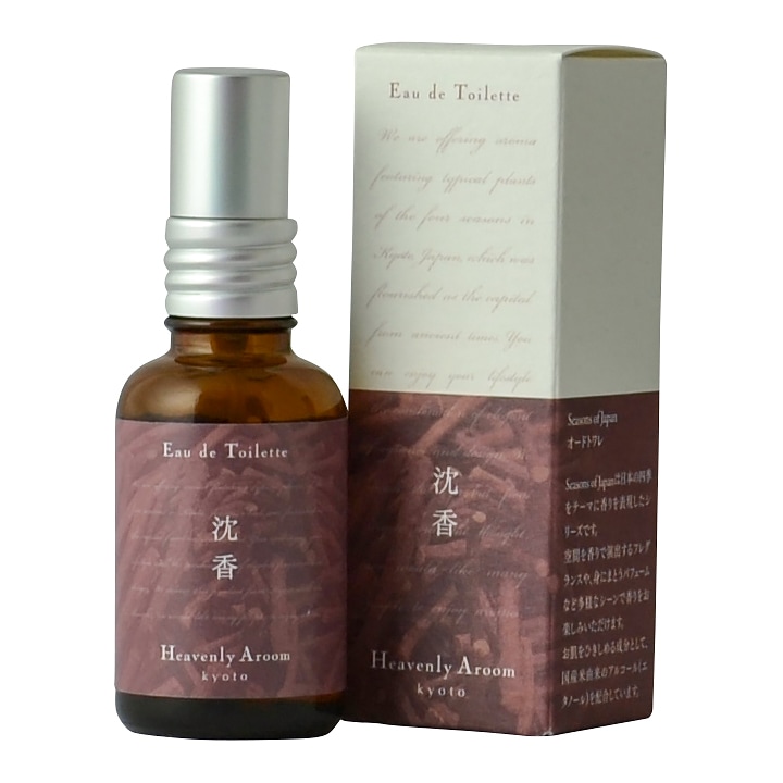 Heavenly Aroom オードトワレ Seasons of Japan 沈香(新タイプ) 30ml【新仕様・トップキャップ】