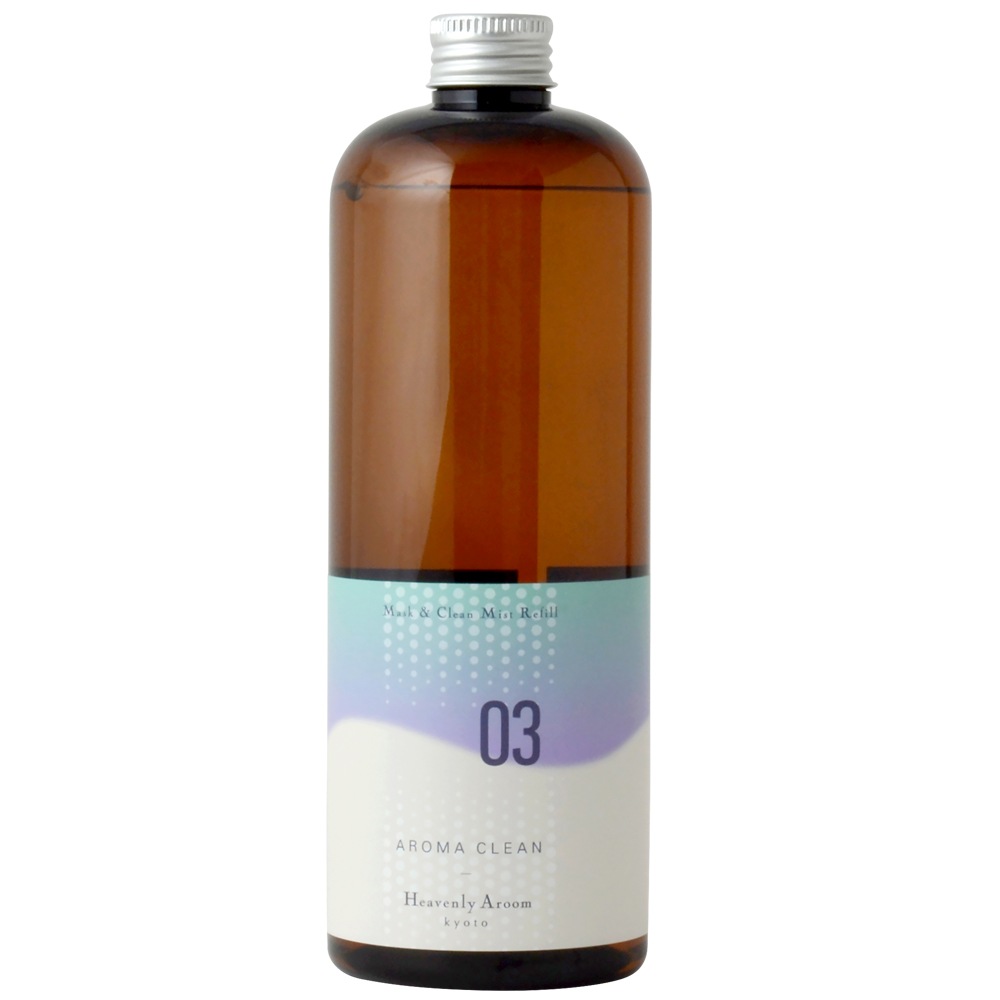 Heavenly Aroom マスク&クリーンミスト リフィル AROMA CLEAN 03 ラベンダータイム 500ml