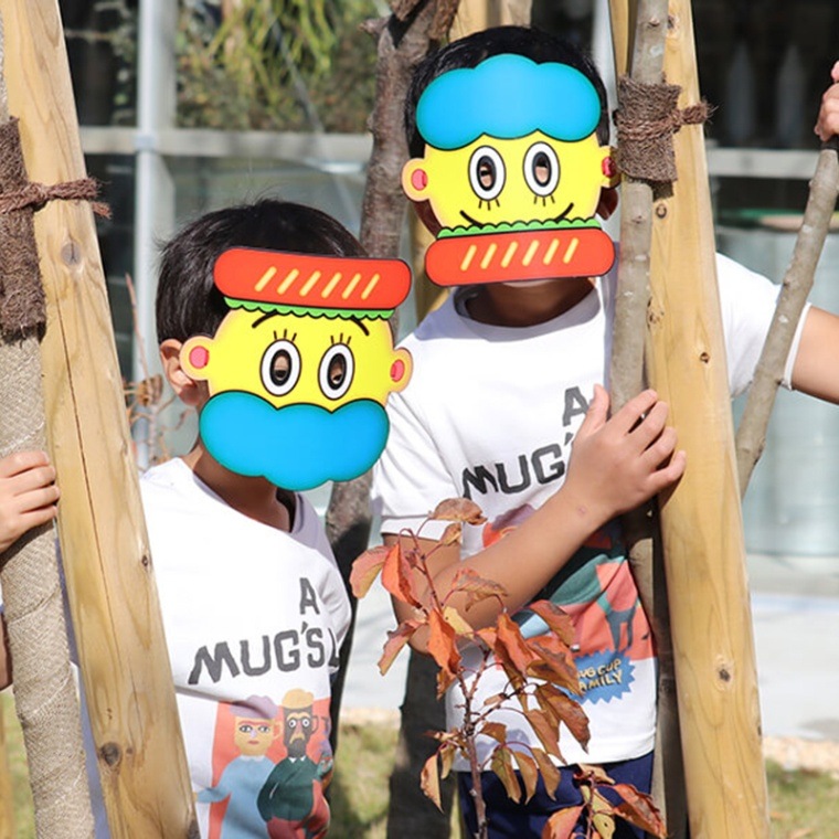 さかさ絵 お面 | すべて | マルヒロオンラインショップ