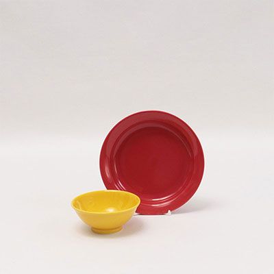 もぐもぐごっくん リム深皿 & ごはん茶碗 セット | すべて | マルヒロ