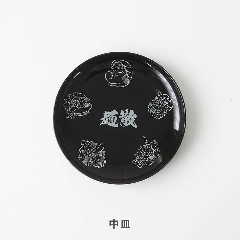 お皿　銘有り　共箱付き。。。 MENCHIRASHI 小皿(5枚)+中皿(1枚)/桐箱フルセット | アイテム,ギフト