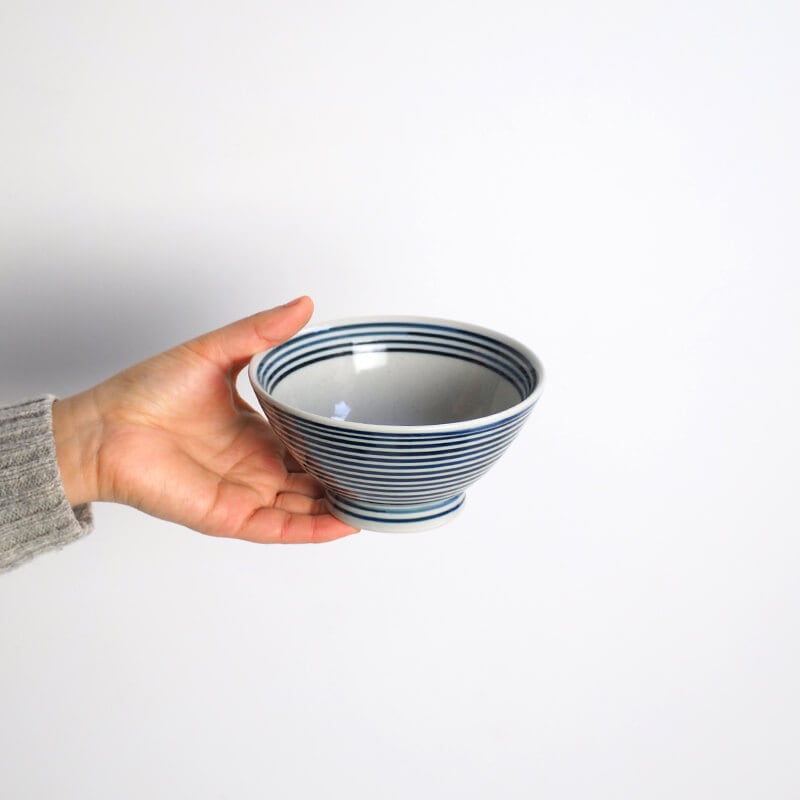 アウトレット品】 藍駒 茶碗 大 5個セット | 2026オンライン陶器市限定