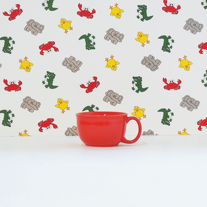 SAPEur ヤマト爆神のクッションカバーとヘラクライストのマグカップセット 型染めのクッションカバー＜水玉＞ 綿平織（グログラン） | 山内武志