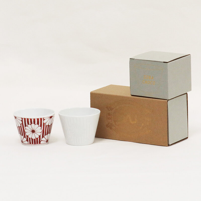 蕎麦猪口大事典 A そばちょこ2個 ギフトセット | すべて | マルヒロ