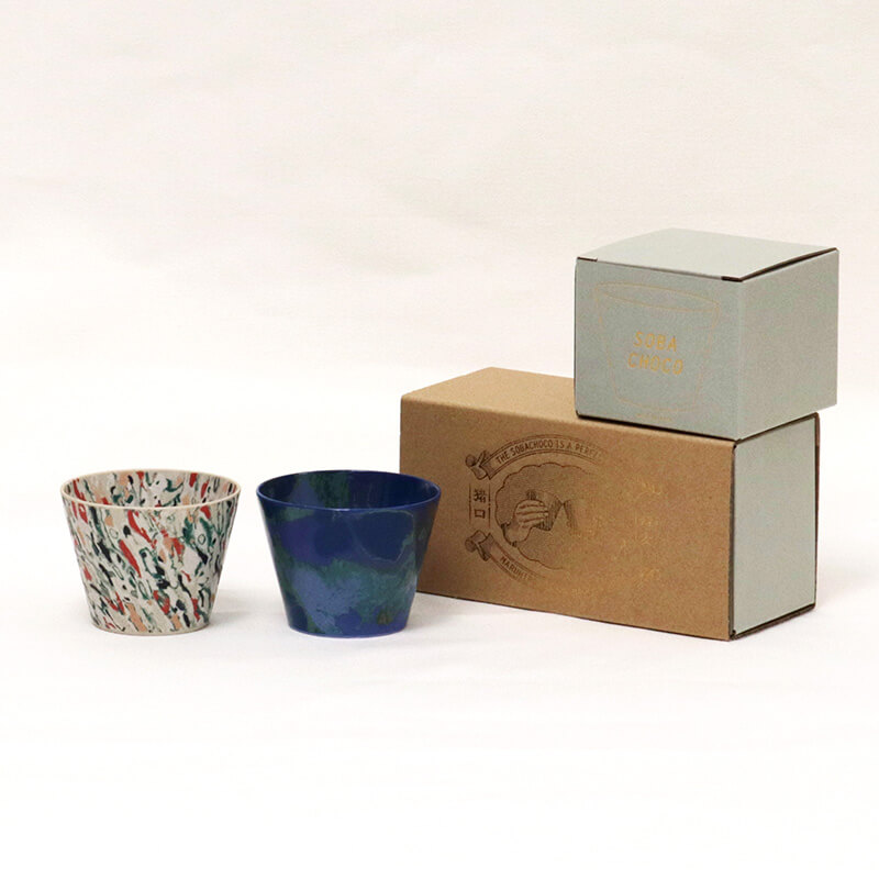 蕎麦猪口大事典 G そばちょこ2個 ギフトセット | すべて | マルヒロ