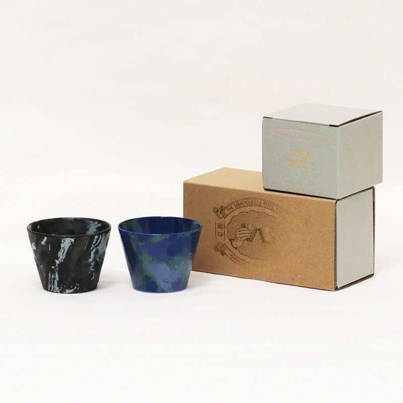 蕎麦猪口大事典 G そばちょこ2個 ギフトセット | すべて | マルヒロ