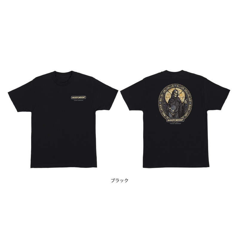インディペンデント INDEPENDENT<br>ITC STAINED S/S REGULAR T-SHIRT<br>Tシャツ TEE 半袖 メンズ スケートボード ファッション スケボー ストリート スケーター ファッション sk8 skateboard【24FA】