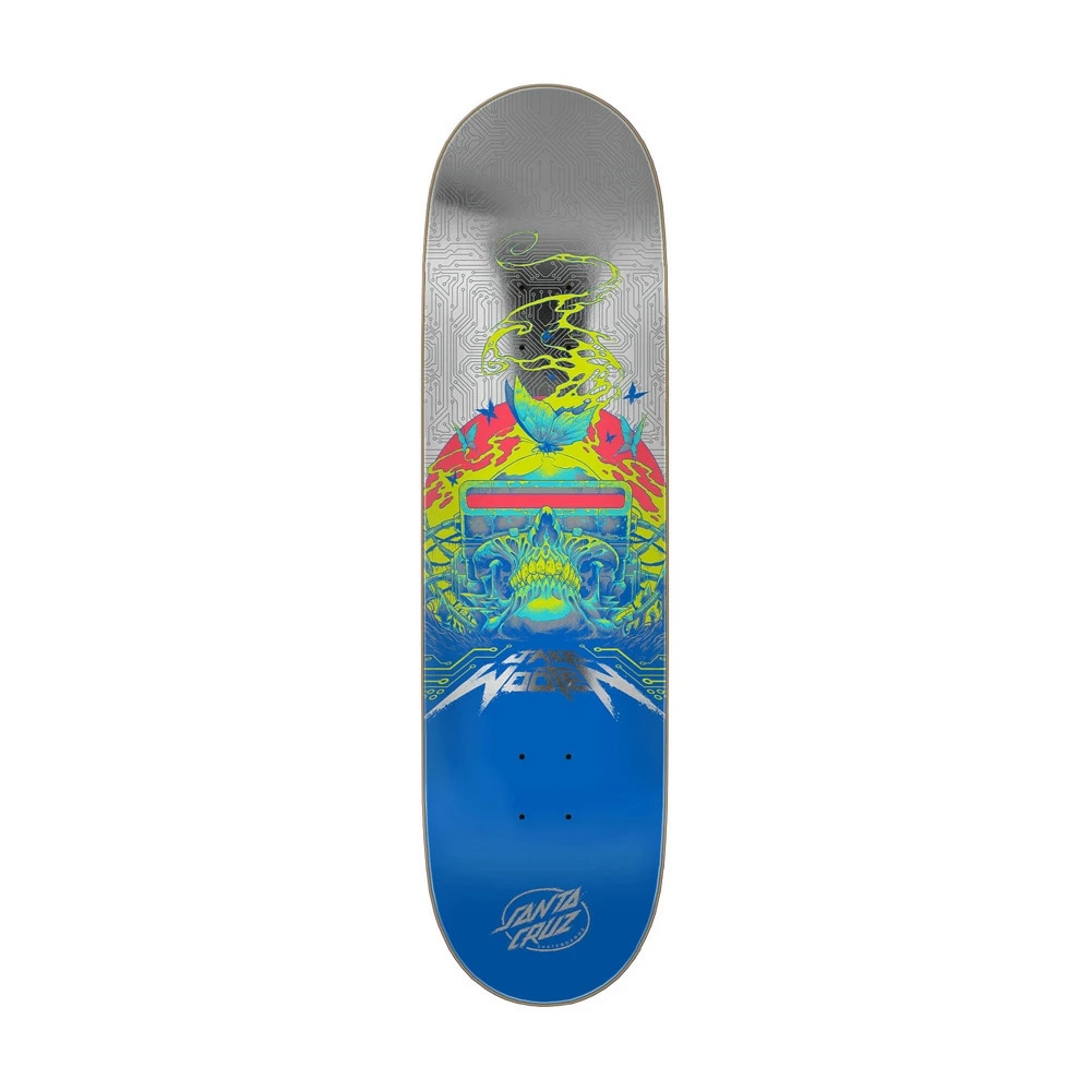 サンタクルーズ SANTA CRUZ<br>スケボー デッキ 8.5 WOOTEN CYBER VX DECK<br>ジェイク・ウーテン プロモデル VX ブイエックス スケートボード ストリート sk8 skateboard 板【2411】