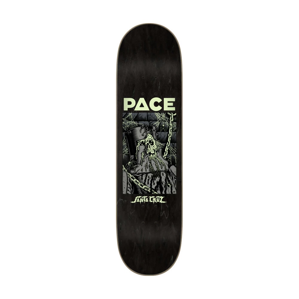 サンタクルーズ SANTA CRUZ<br>スケボー デッキ 8.25 PACE DUNGEON VX DECK<br>ロブ・ペース プロモデル ブイエックス スケートボード ストリート sk8 skateboard 板【2411】