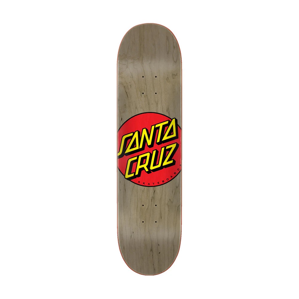 サンタクルーズ SANTA CRUZ<br>スケボー デッキ 8.375 CLASSIC DOT BROWN TEAM DECK<br>スクリーミングハンド スケートボード ストリート sk8 skateboard 板<br>【21SM】