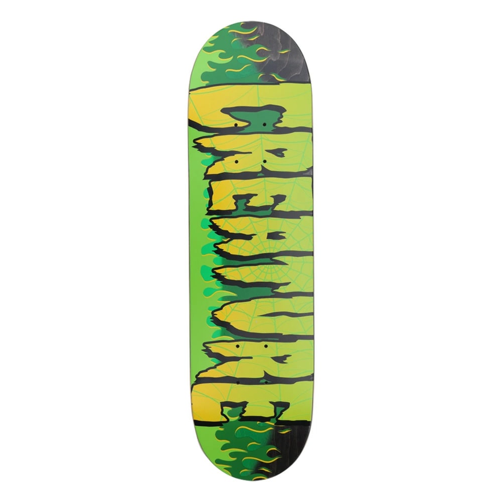 クリーチャー CREATURE<br>スケボー デッキ 7.25 FIRE WEB TEAM DECK<br>スケートボード キッズサイズ 子供 初心者 初めて オススメ ストリート sk8 skateboard 板【2210】
