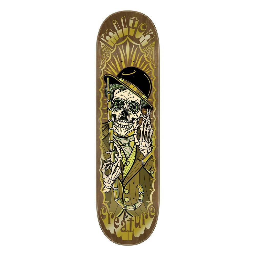 クリーチャー CREATURE<br>スケボー デッキ 8.6 MARTINEZ THE IMMIGRANT THREE PRO DECK<br>ミルトン・マルティネス スケートボード ストリート sk8 skateboard 板【2405】