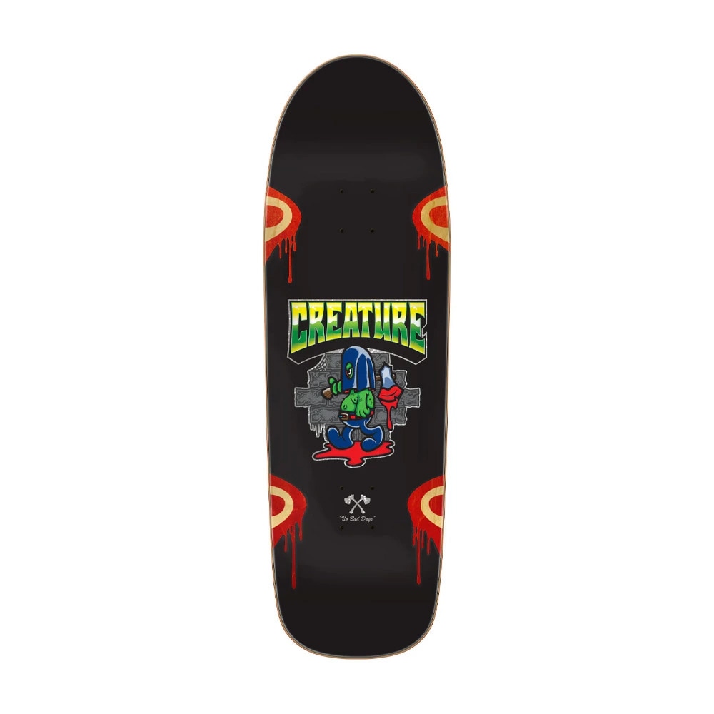 クリーチャー CREATURE<br>スケボー デッキ 9.0 THE HESHCUTIONER TEAM DECK<br>チームモデル スケートボード ストリート sk8 skateboard 板【2411】