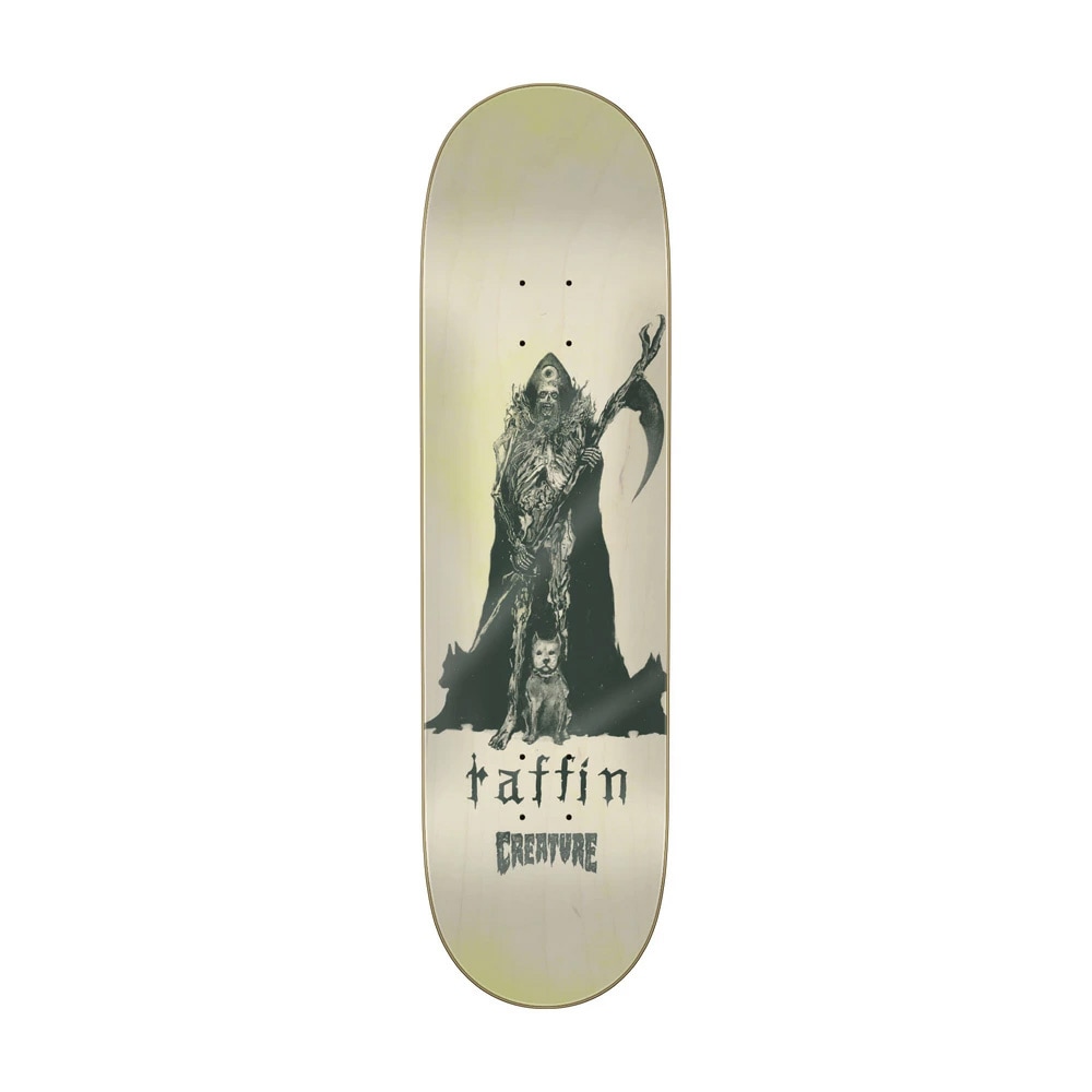 クリーチャー CREATURE<br>スケボー デッキ 8.51 RAFFIN REAPER PRO DECK<br>ピーター・ラフィン プロモデル スケートボード ストリート sk8 skateboard 板【2411】