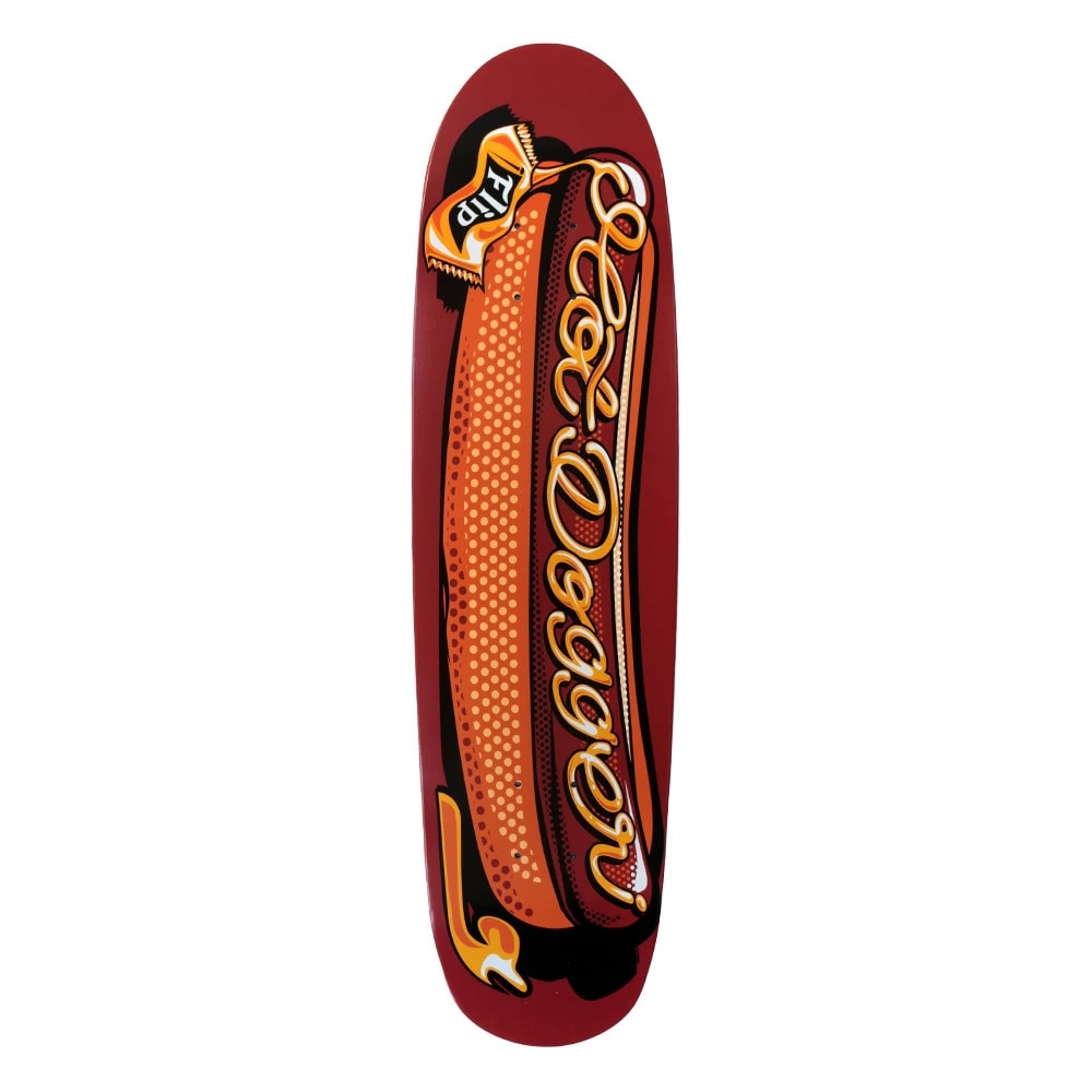 フリップ FLIP<br>スケボー デッキ 8.0 HOTDOGGER TEAM DECK<br>スケートボード スケボー クルーザー シェイプド ストリート sk8 skateboard 板【2408】