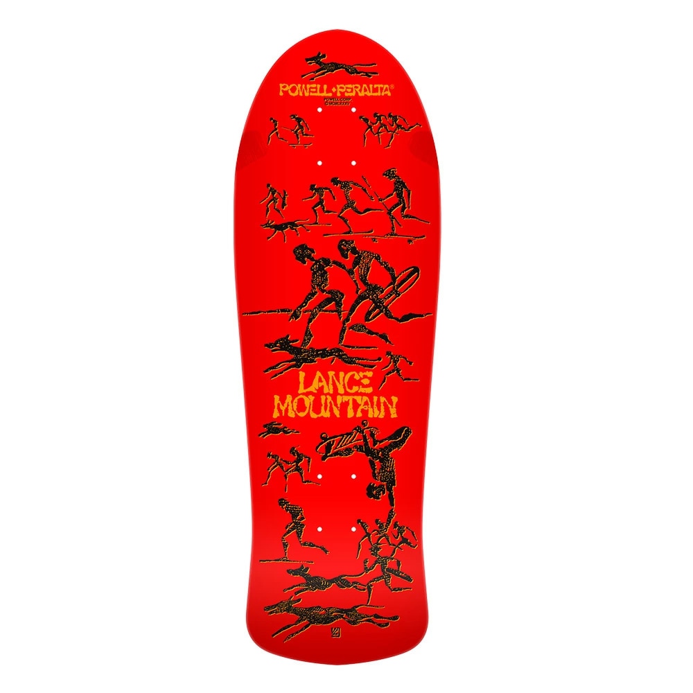 Powell Peralta Bones Deck レッド Powell Peralta Skeleton Red Foil FLIGHT Skateboard Deck