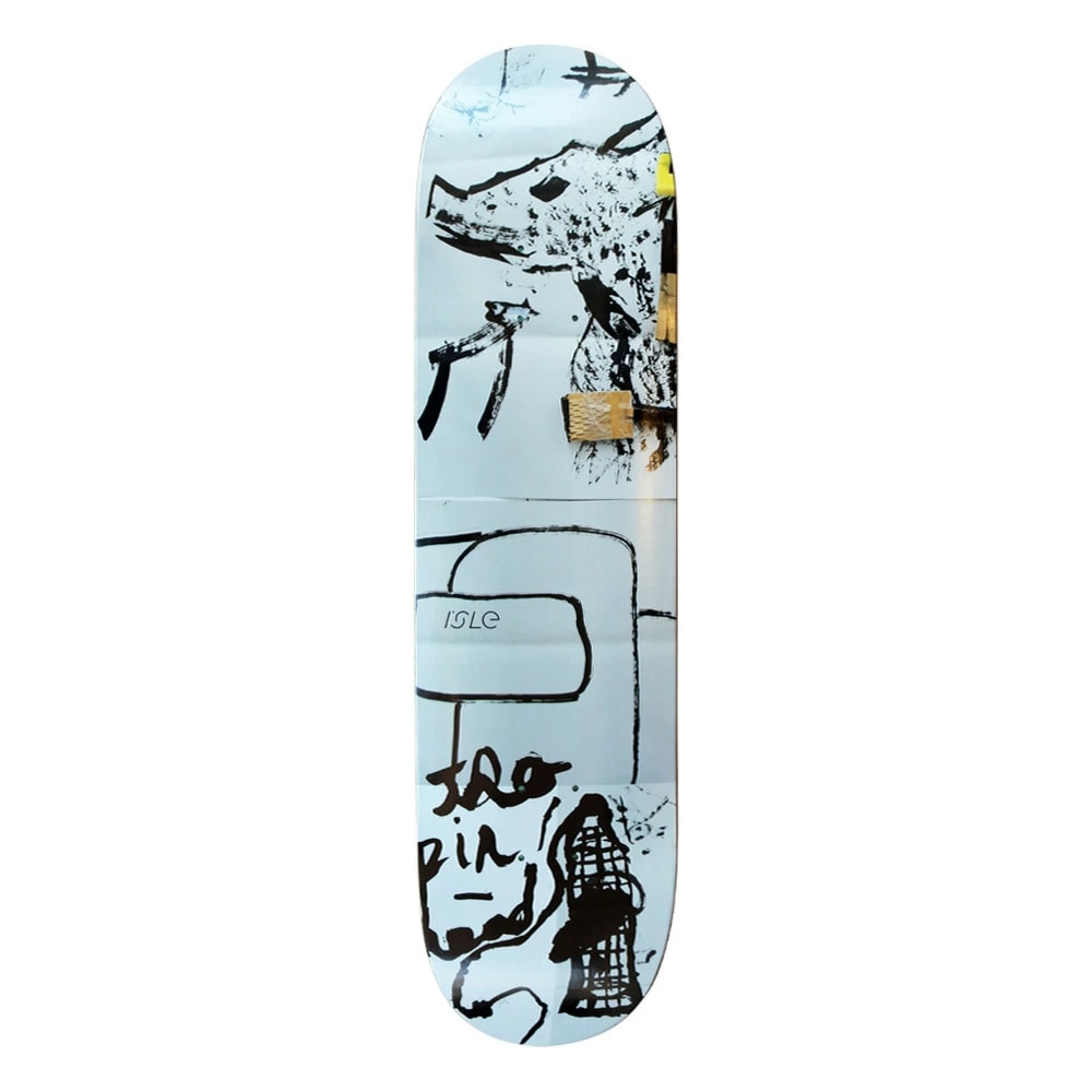 アイル ISLE<br>スケボー デッキ 8.0 THE BRIT SCHOOL DECK<br>スケートボード ストリート sk8 skateboard 板【2405】
