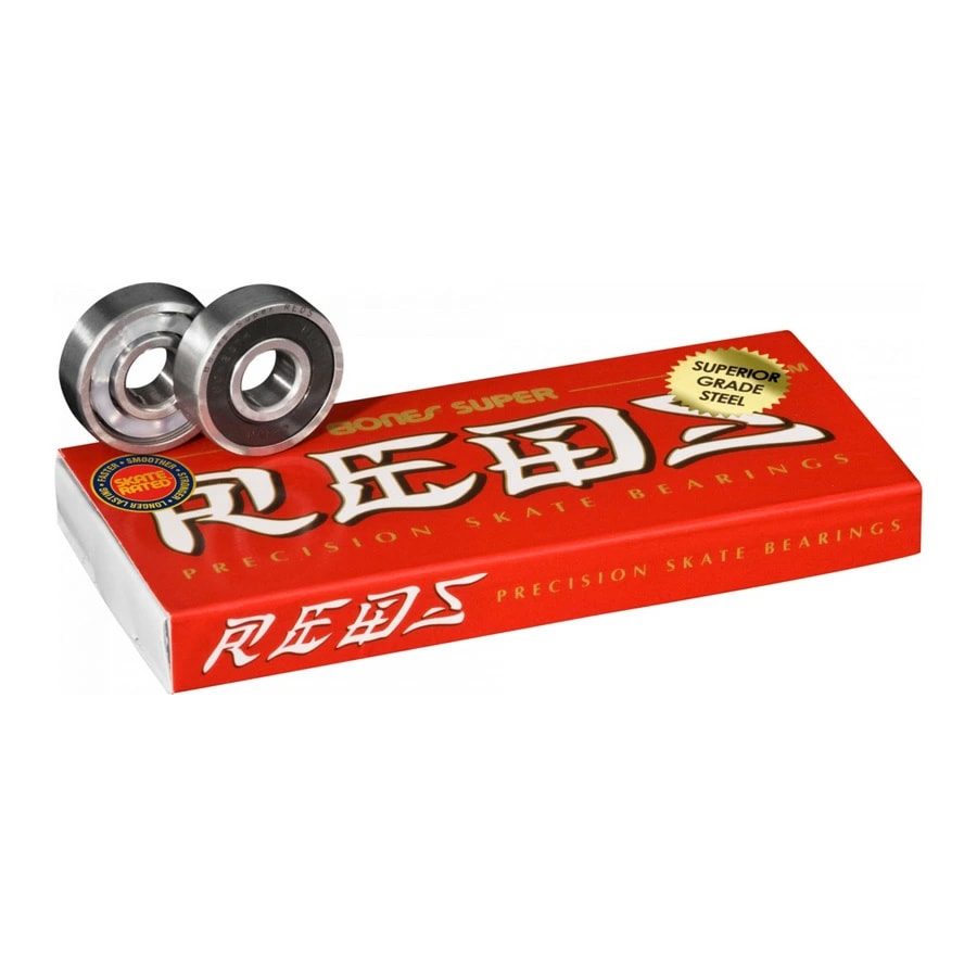 ボーンズ ベアリング BONES BEARINGS<br>BONES® SUPER REDS® SKATEBOARD BEARINGS<br>ベアリング スーパーレッズ スケートボード スケボー sk8 skateboard
