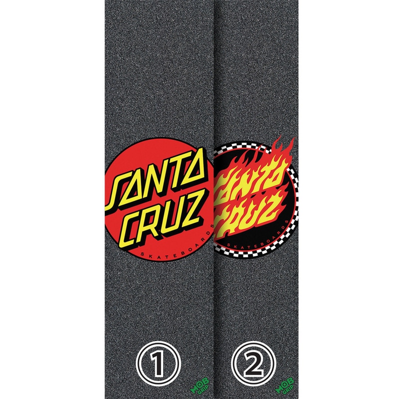 モブグリップ MOB GRIP<br>9in x 33in SANTA CRUZ DOT<br>グリップテープ デッキテープ サンタクルーズ スケートボード スケボー sk8 skateboard【2210】