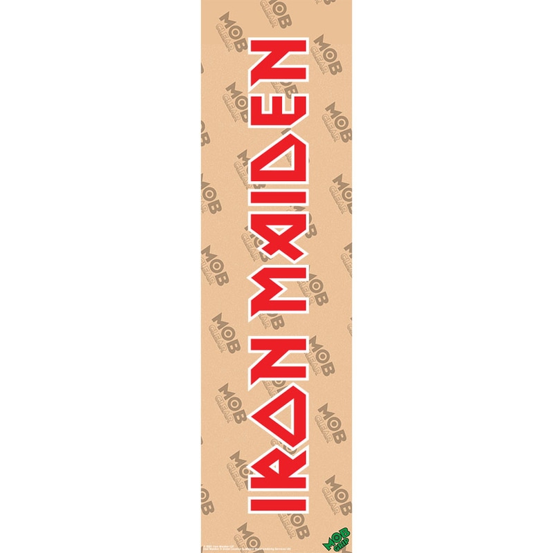 モブグリップ MOB GRIP<br>9in x 33in IRON MAIDEN SHEET<br>グリップテープ デッキテープ クリア スケートボード スケボー sk8 skateboard【2210】