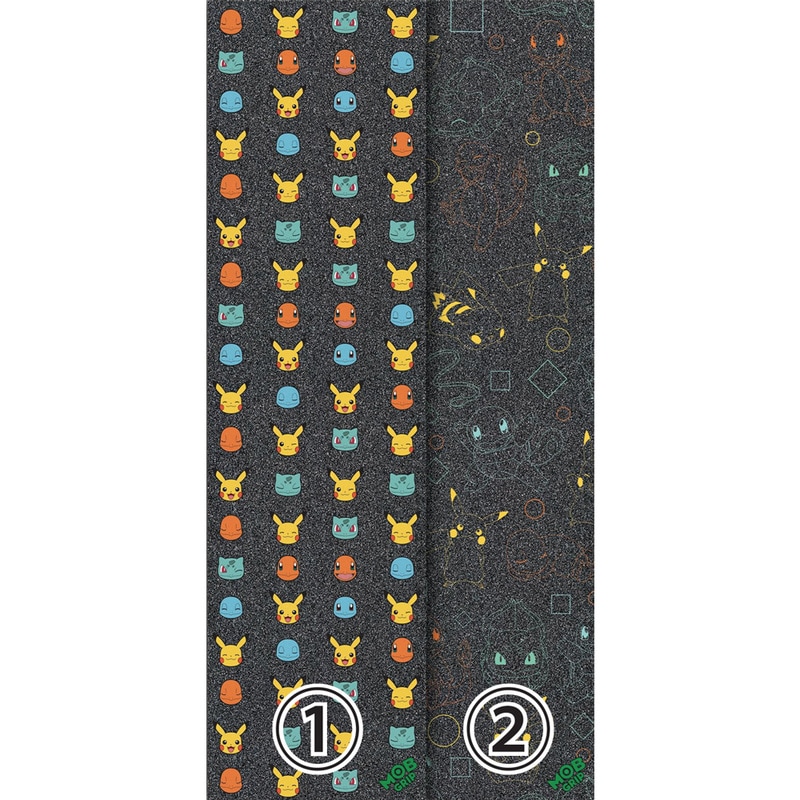 モブグリップ MOB GRIP<br>9in x 33in PoKeMoN SHEET<br>グリップテープ デッキテープ ポケットモンスター ポケモン コラボ スケートボード スケボー sk8 skateboard