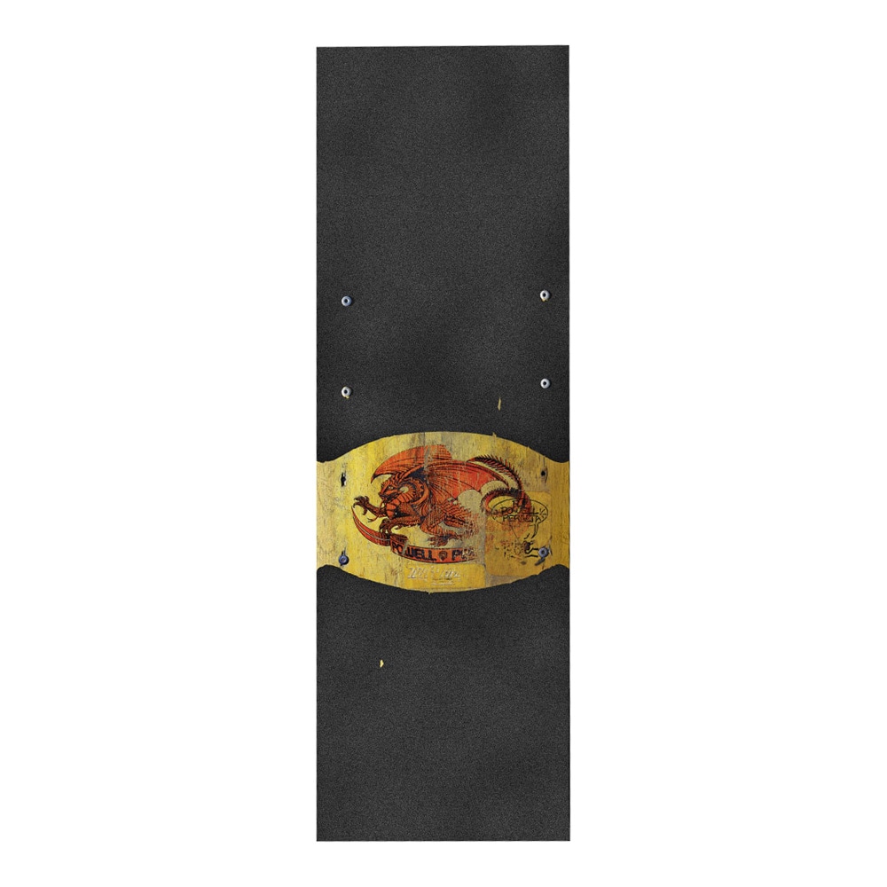 パウエル・ペラルタ POWELL PERALTA<br>10.5in x 33in OVAL DRAGON GRIP TAPE SHEET<br>グリップテープ デッキテープ ボーンズ スケートボード スケボー sk8 skateboard【2604】