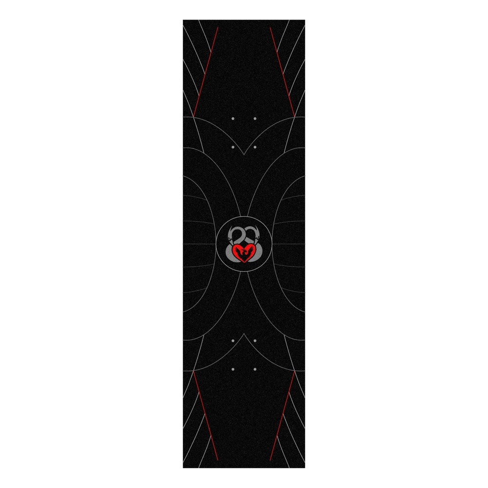 パウエル・ペラルタ POWELL PERALTA<br>9in x 33in ANDY ANDERSON THEORY MAP GRIP TAPE SHEET<br>グリップテープ デッキテープ アンディ・アンダーソン スケートボード スケボー sk8 skateboard【2412】