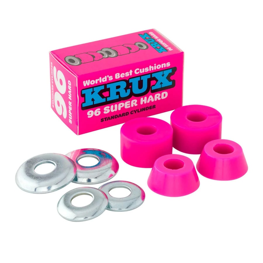 クラックス KRUX<br>WORLDS BEST CUSHIONS PACK HARD 96A STANDARD<br>ブッシュ クッシュ ゴム スケートボード スケボー sk8 skateboard