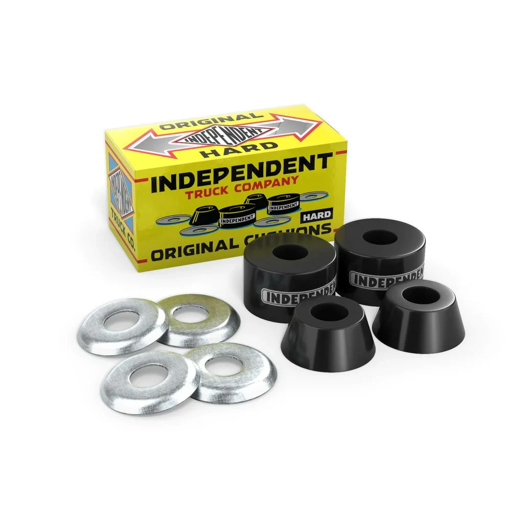 インディペンデント INDEPENDENT<br>94A HARD GENUINE PARTS ORIGINAL CUSHIONS BLACK<br>ブッシュ クッシュ ゴム スケートボード スケボー sk8 skateboard