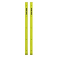 サンタクルーズ SANTA CRUZ<br>SLIMLINE RAILS NEON YELLOW<br>レールバー ネオンイエロー スライド レールガード スケートボード スケボー sk8 skateboard【2104】
