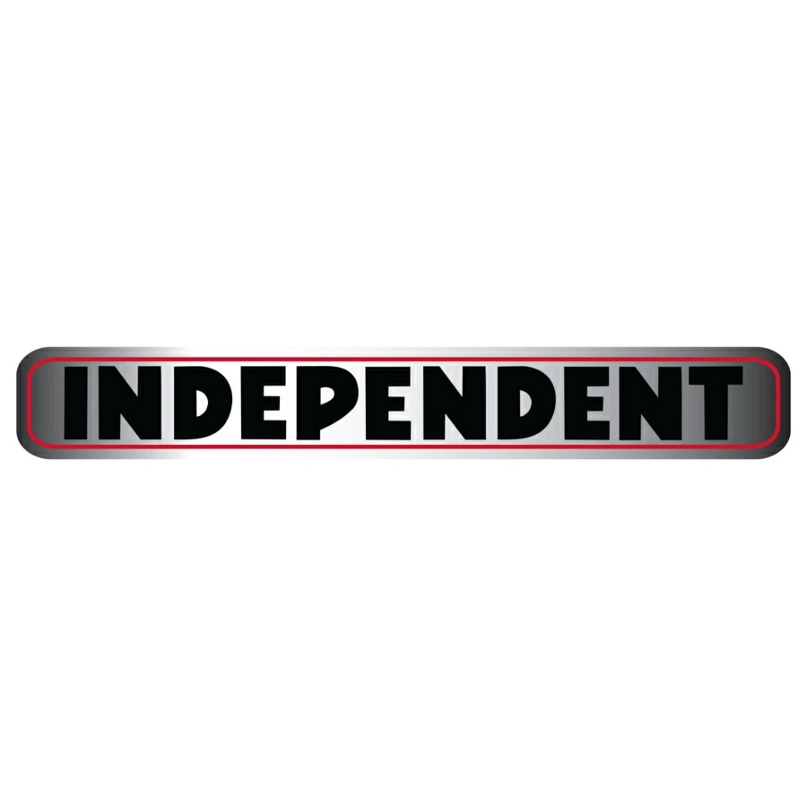 インディペンデント INDEPENDENT<br>6in x 0.88in BAR FOIL STICKER<br>ステッカー デカール スケボー スケートボード スケボー ストリート シール sk8 skateboard