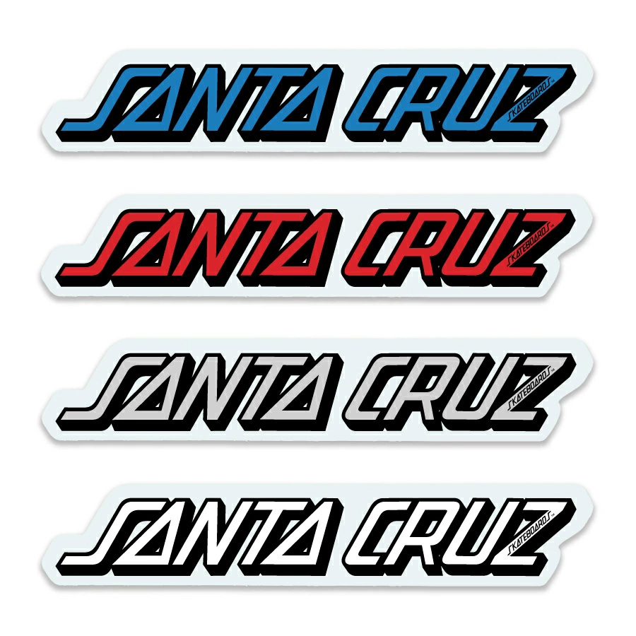サンタクルーズ SANTA CRUZ<br>5in x 1in CLASSIC STRIP STICKER<br>ステッカー デカール シール スケートボード スケートボード スケボー ストリート sk8 skateboard