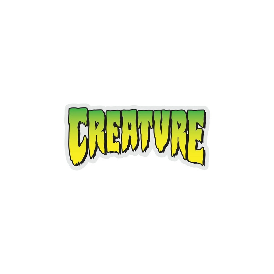 クリーチャー CREATURE<br>2in x 1in LOGO STICKER<br>デカール ステッカー シール スケートボード スケボー ストリート sk8 skateboard