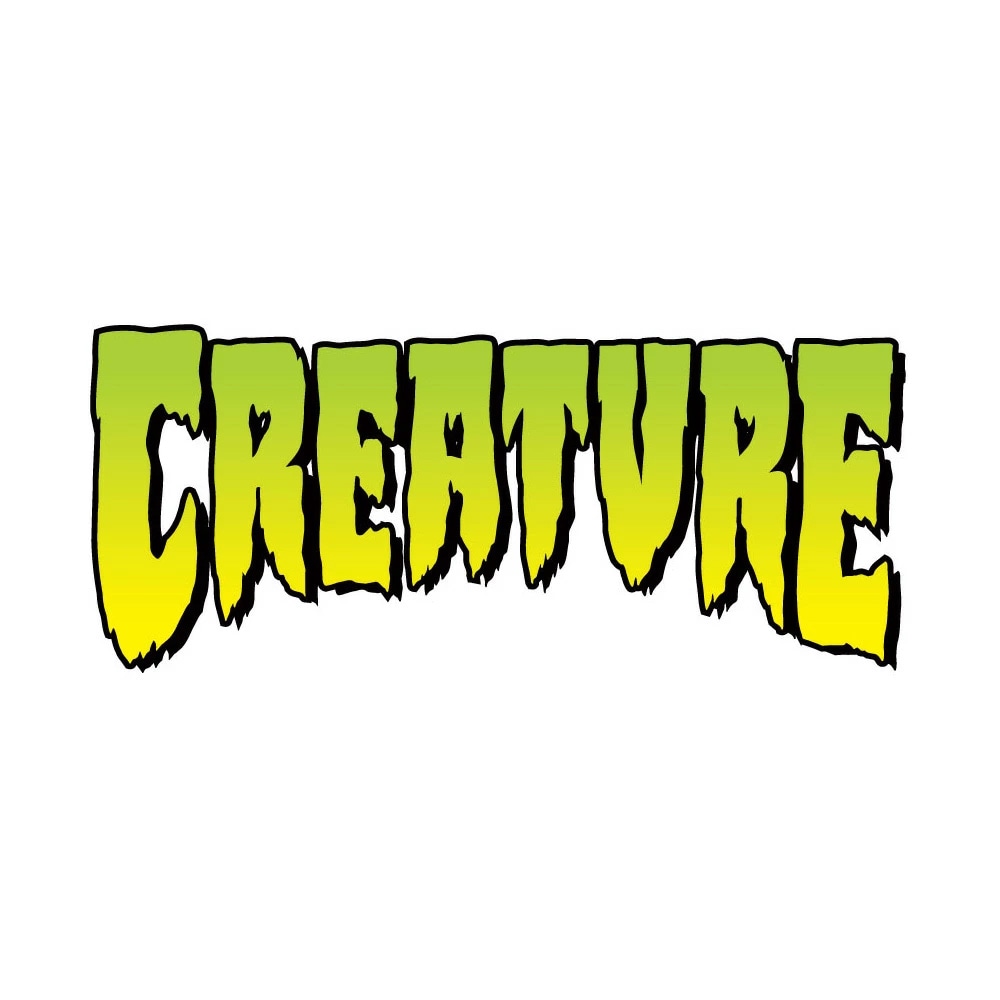 クリーチャー CREATURE<br>LOGO DECAL 12inch<br>ステッカー ロゴ 12インチ スケートボード スケボー sk8 skateboard