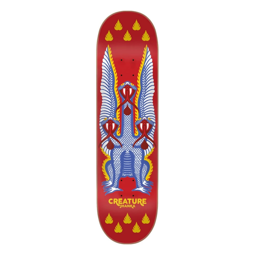 クリーチャー CREATURE<br>スケボー デッキ 8.375 JHANKA SNAKES PRO DECK<br>ジャンカルロス・ゴンザレス プロモデル スケートボード ストリート sk8 skateboard 板【2501】